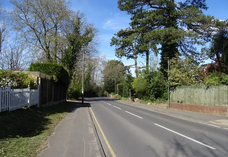 Bolters Lane, Banstead. Surrey's proposal covers this road from the A217 Brighton Road junction to just east of Salisbury Road.